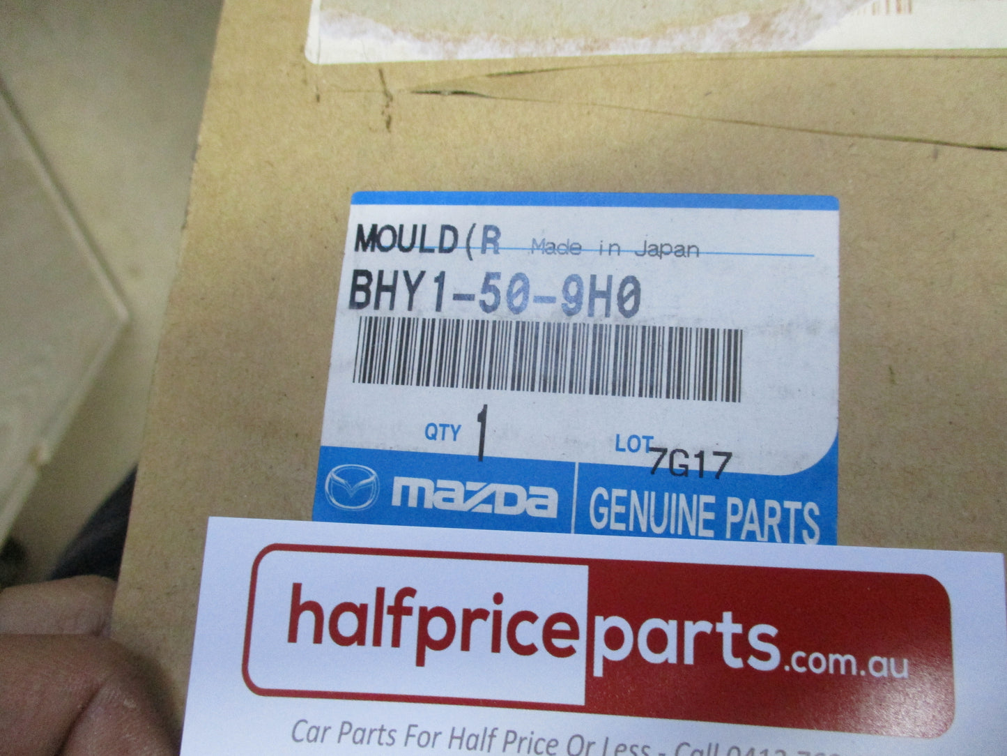 Mazda 3 Genuine Right Hand Roof Moulding New Part