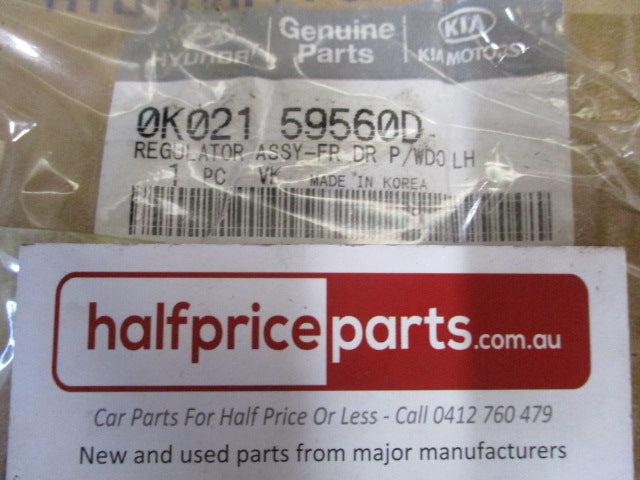 Kia Sportage Genuine Front Left Hand Power Window Regulator With Motor New Part
