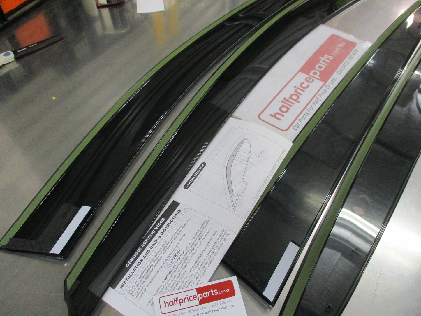 Mazda 3 BP Genuine Tinted Weather Shields (Pack Of 4) New Part