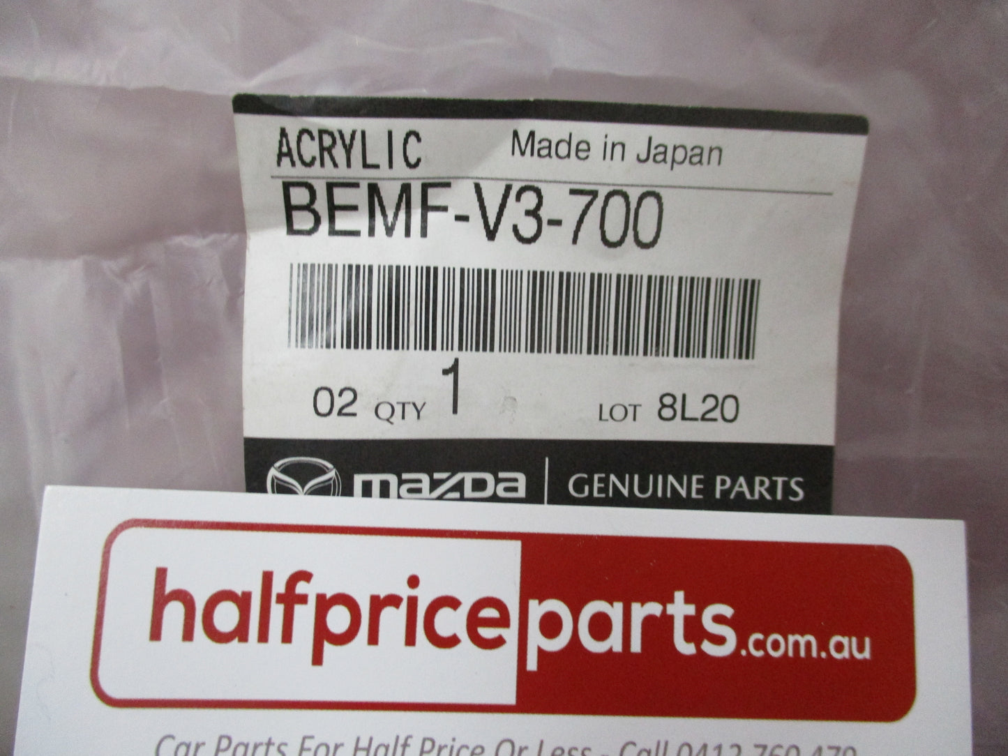 Mazda 3 BP Genuine Tinted Weather Shields (Pack Of 4) New Part