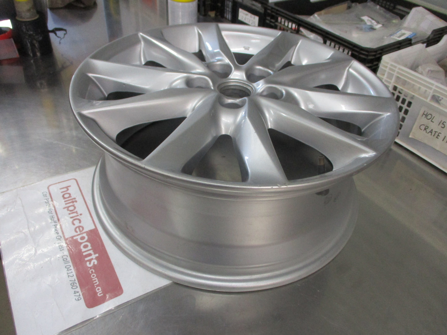 Mazda 3 Genuine 18 X 7J Silver Alloy Wheel Used (1 Wheel Only) Part VGC
