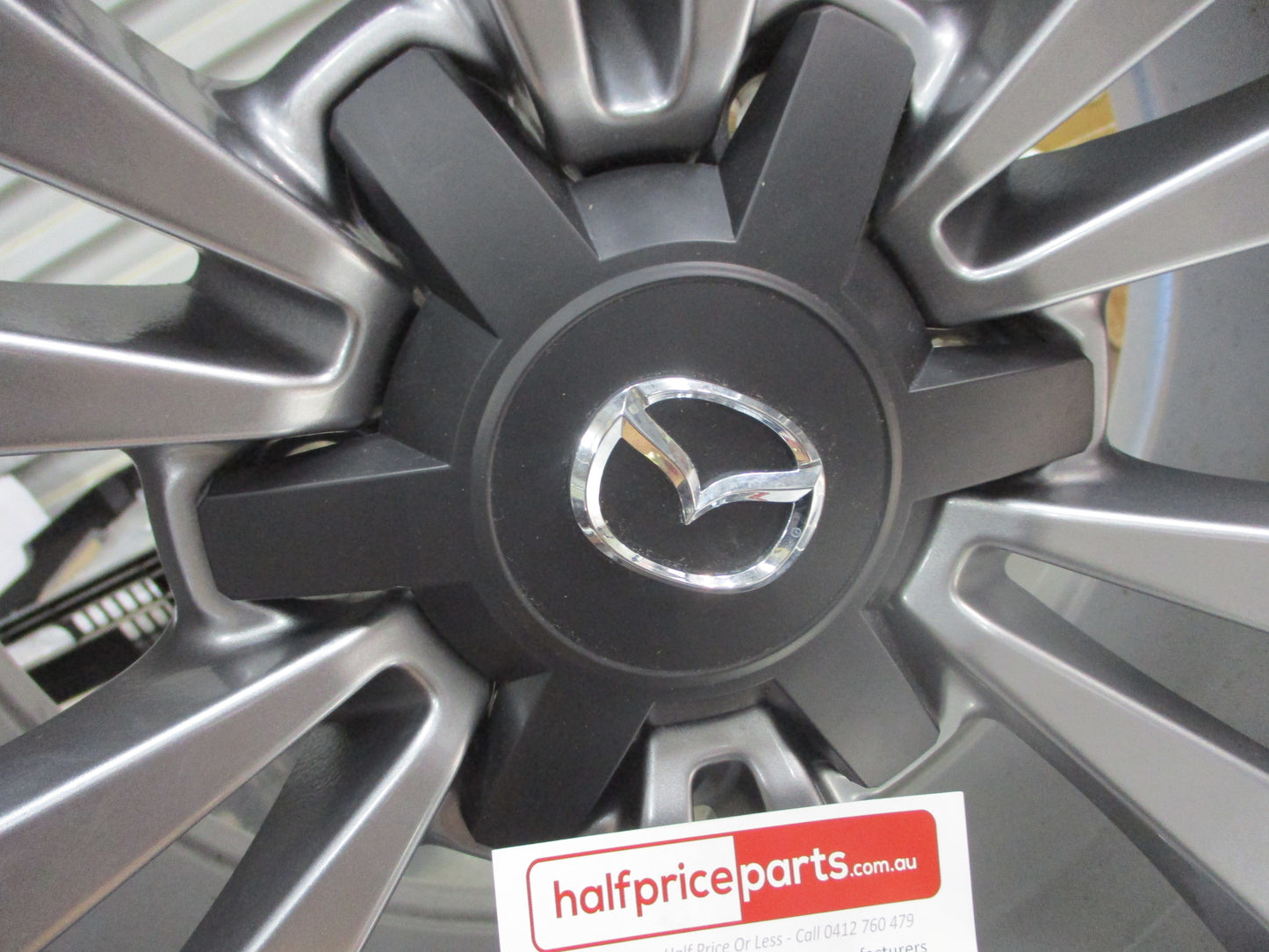 Mazda BT-50 Genuine Set Of 4 Alloy Wheels (With 4 Center Caps) Used Part VGC