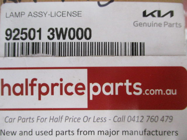Kia Sportage Genuine Rear License Plate Light Assembly New Part
