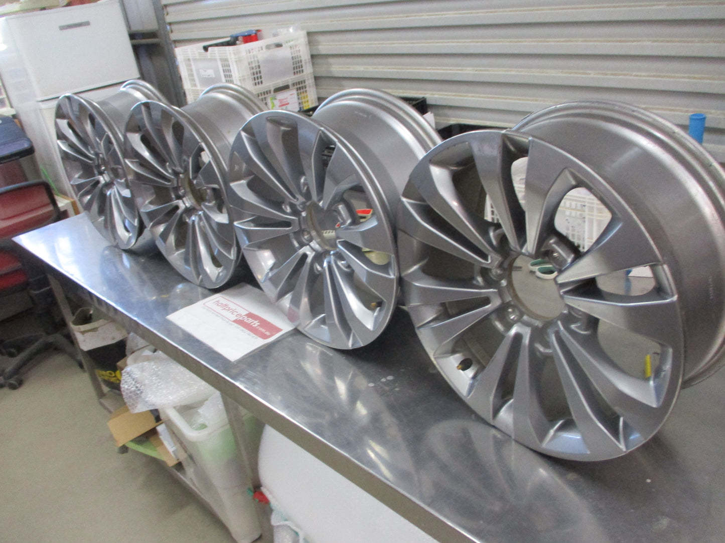 Mazda BT-50 Genuine Set Of 4 Alloy Wheels ONLY Used Part VGC