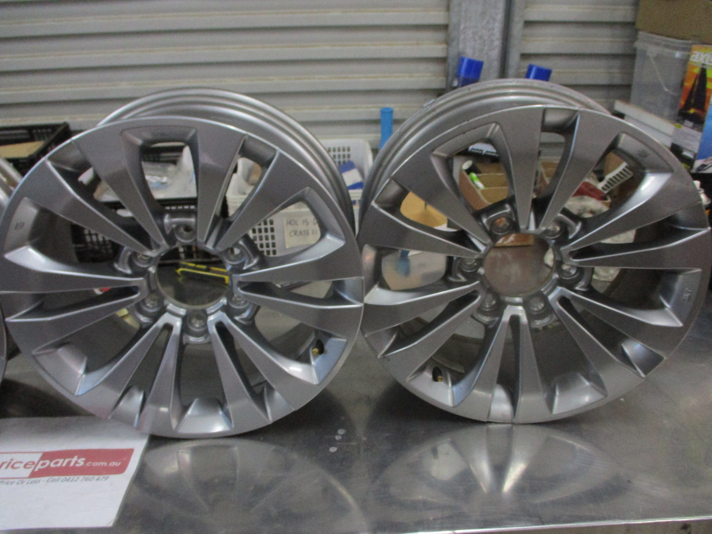 Mazda BT-50 Genuine Set Of 4 Alloy Wheels ONLY Used Part VGC