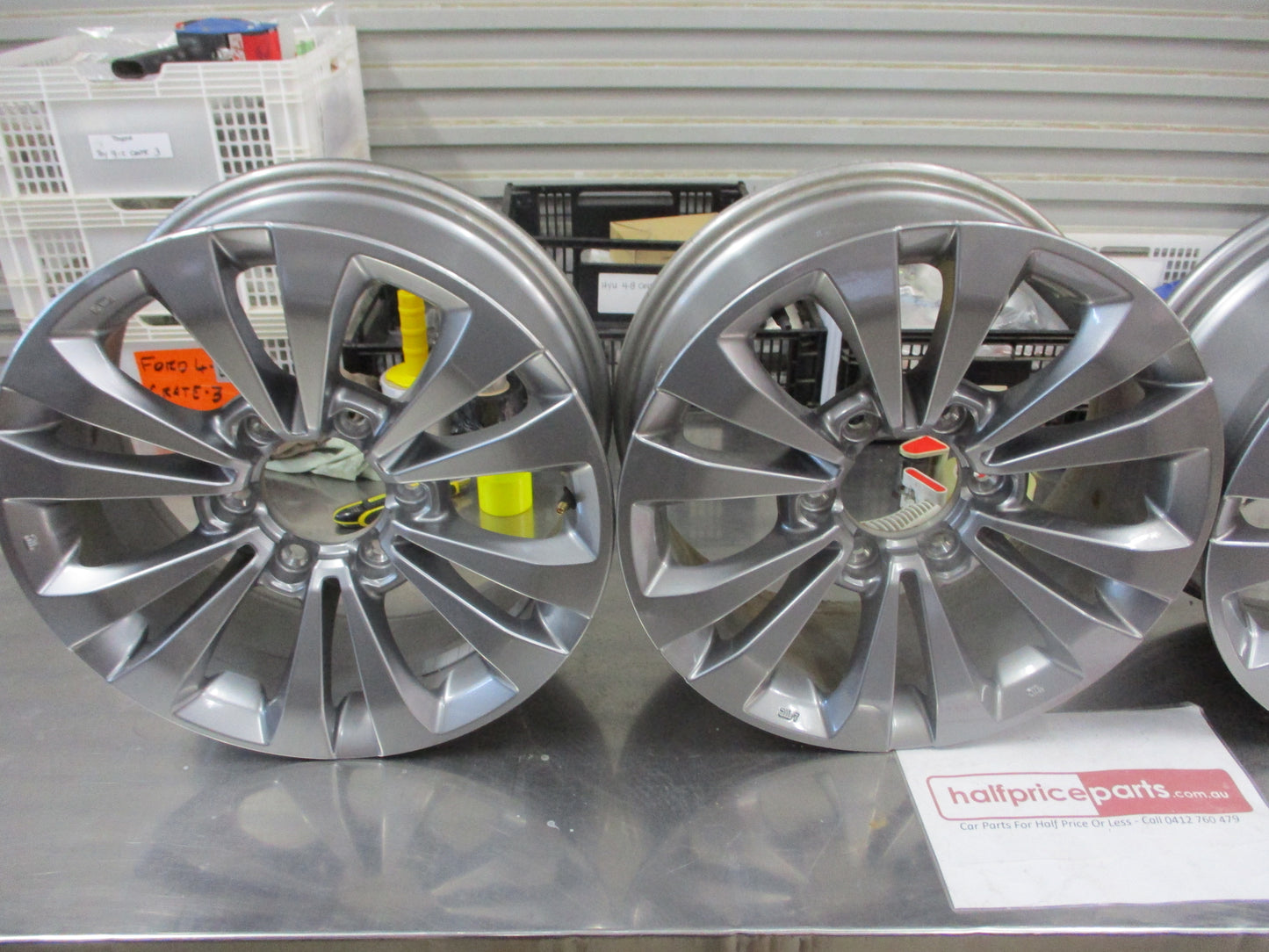 Mazda BT-50 Genuine Set Of 4 Alloy Wheels ONLY Used Part VGC