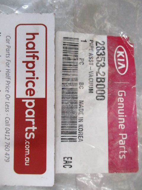 Kia Soul Genuine Vacuum Pipe Assembly New Part