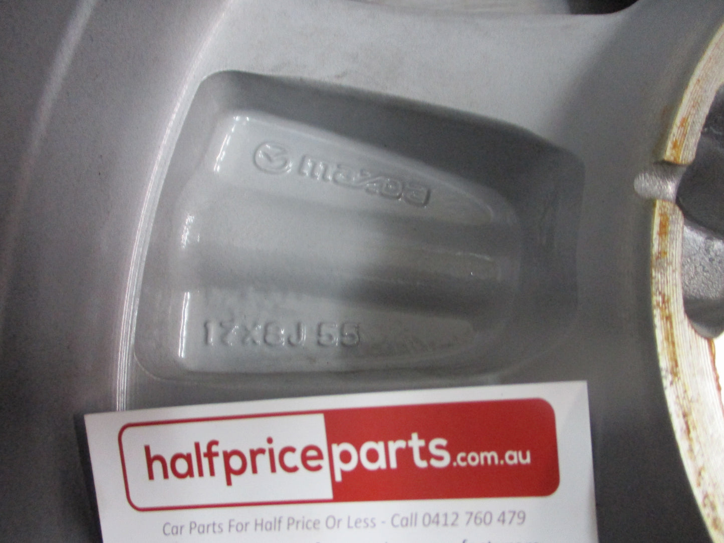 Mazda BT-50 XTR/UR Genuine Alloy Wheels Set of 4 With Centre Caps 17x8J Used Part VGC