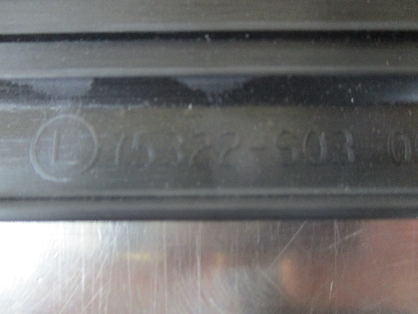 Honda Civic EK Genuine Front Left Door Moulding New Part