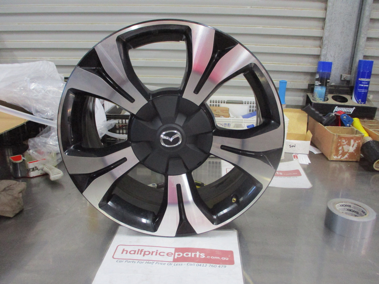 Mazda BT-50 TF Genuine Alloy Wheel 18x7.5J (1 ONLY) With Center Cap Used Part VGC