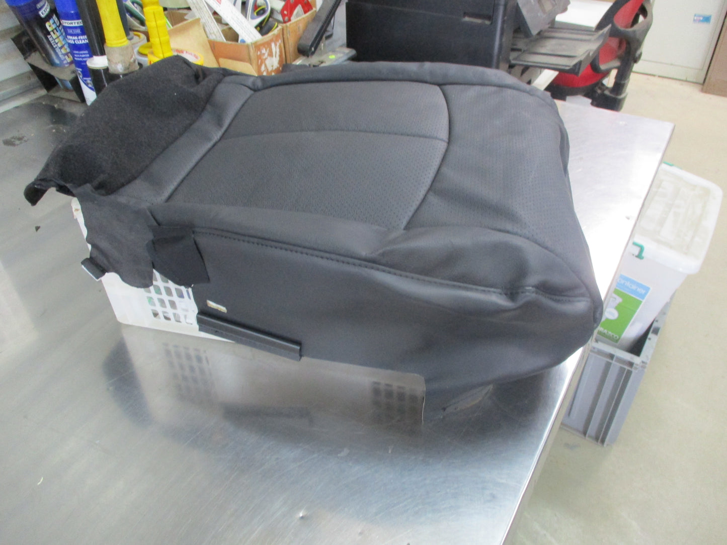 Nissan Pulsar C12 Genuine Front Left Base Cushion Leather Trim Assembly New Part