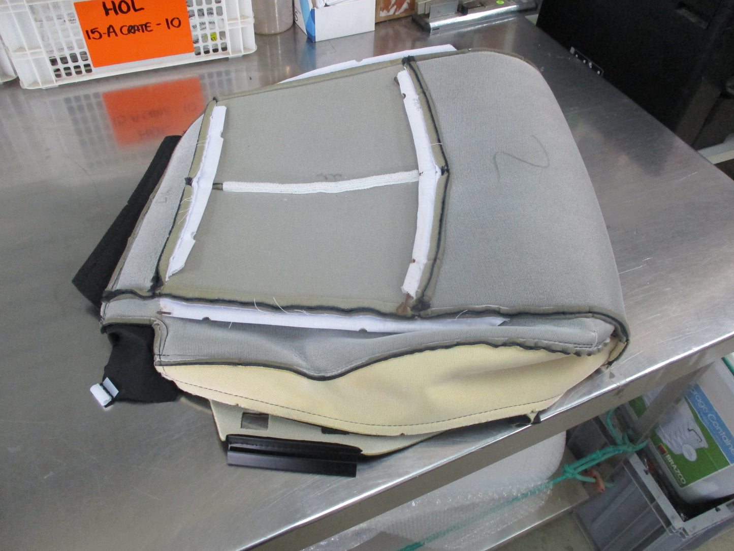 Nissan Pulsar C12 Genuine Front Left Base Cushion Leather Trim Assembly New Part