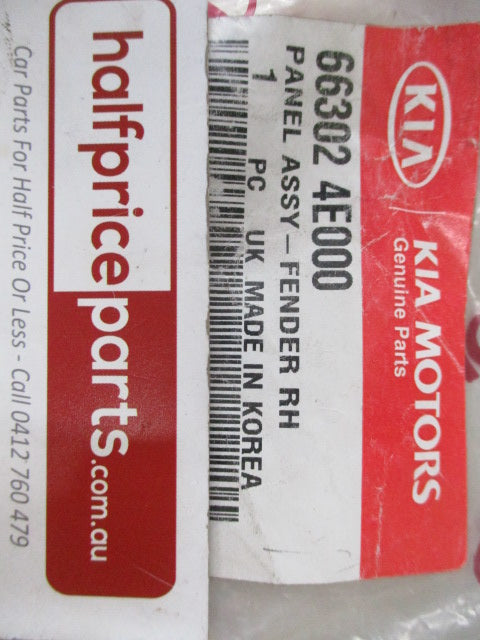 Kia K2900 Genuine Right Hand Front Side Panel Assembly New Part