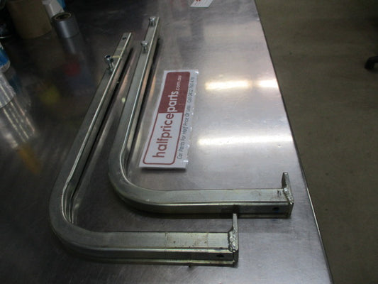 Tray Back Galvanized Bolt On L-Step (Pair) 54 cm Long Step Size 25cm New Part