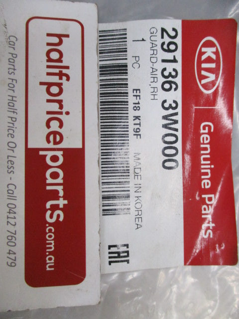 Kia Sportage Genuine Right Hand Air Guard New Part