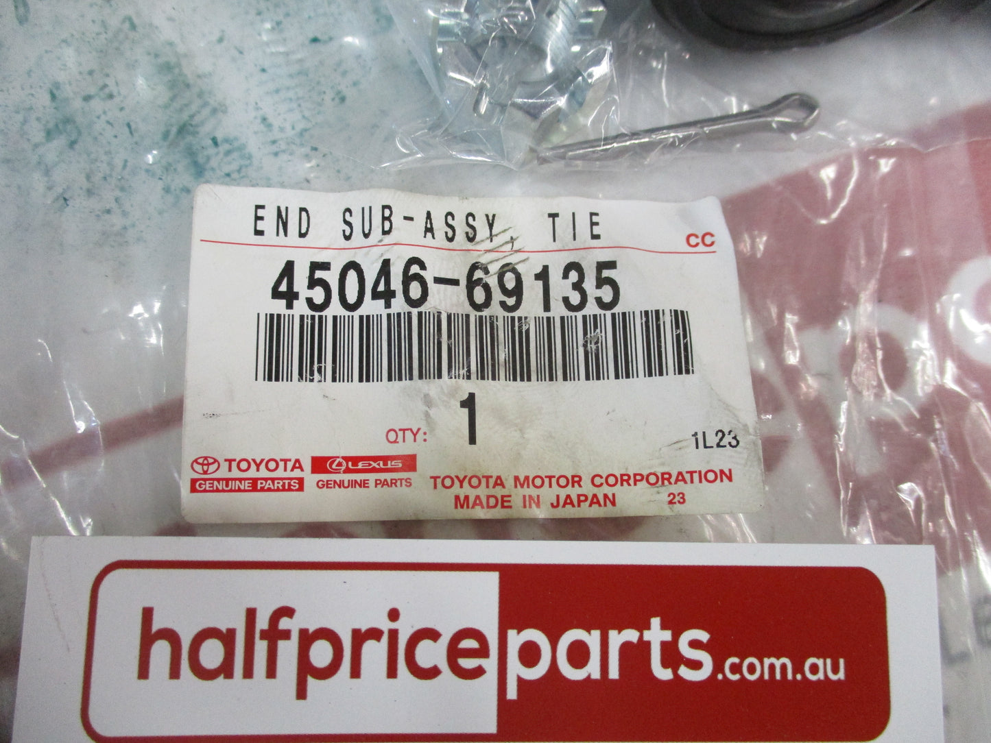 Toyota Landcruiser Genuine Lefthand Tie Rod End Sub Assembly New Part