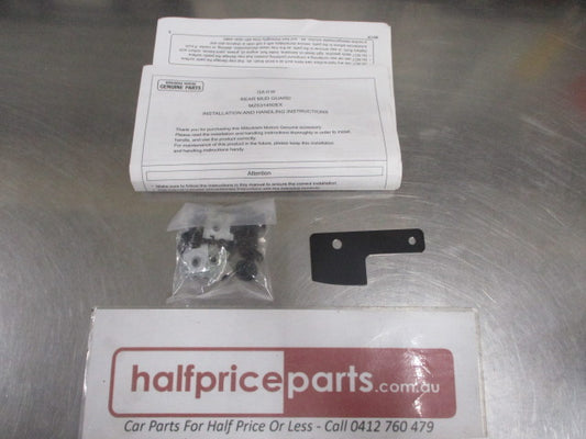 Mitsubishi XC Outlander Genuine Left Hand Rear Mud Flap ONLY New Part