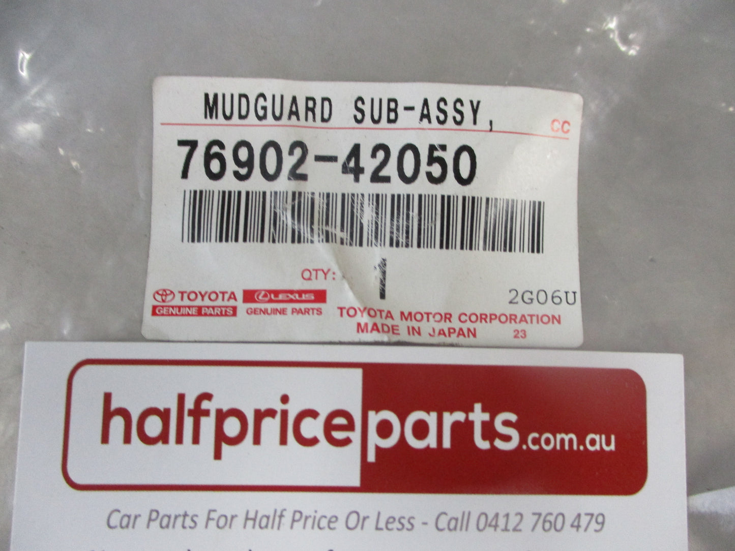 Toyota Rav4 Genuine Left Hand Front Mudguard Subassy New Part