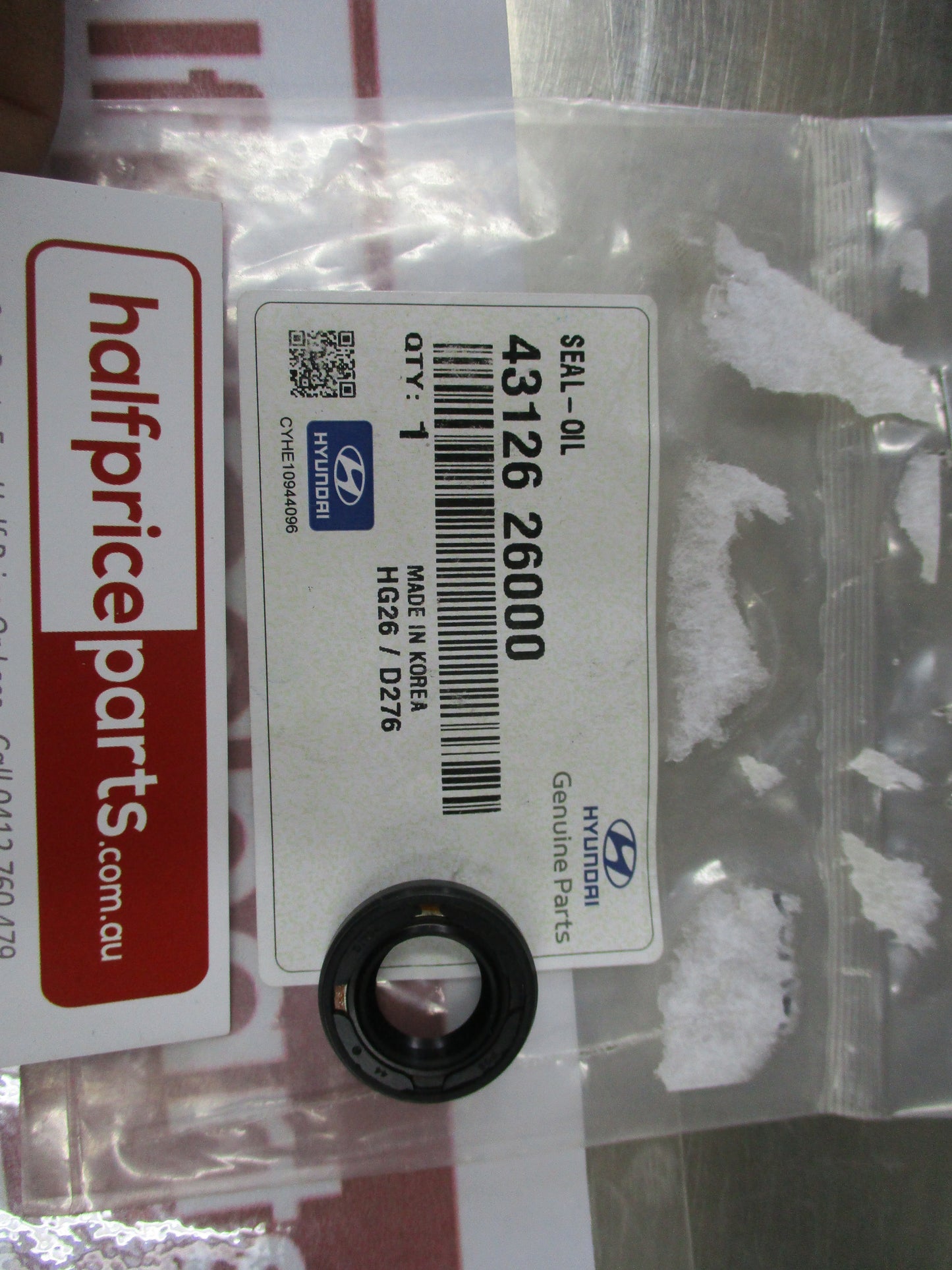 Hyundai Elantra Genuine Oil Seal New Part