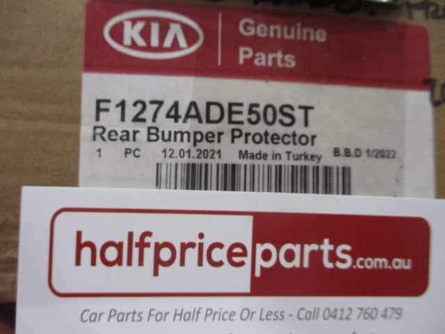 Kia Sportage Genuine Chrome Rear Bumper Upper Protector New Part