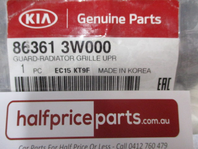 Kia Sportage Genuine Upper Radiator Grille Trim Cover New Part.