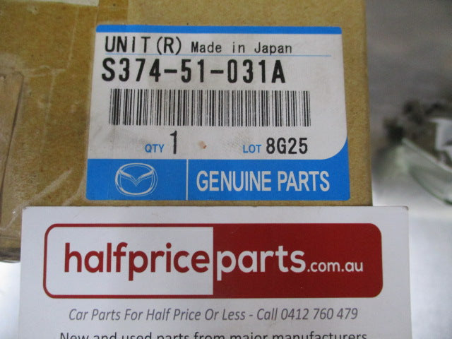 Ford Econovan / Mazda E-Series Genuine Front Right Hand Headlight Assembly (Glass Lens) New Part