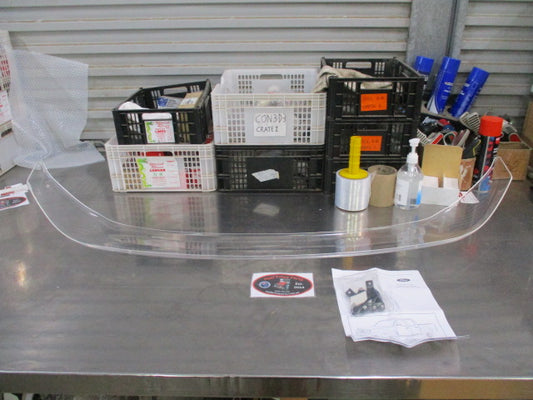 Ford Ranger PK Genuine Clear Bonnet Protector Complete Kit with Instructions New Part
