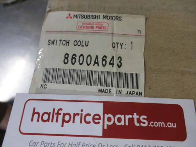 Mitsubishi Pajero GLX V98 Genuine Combination Switch (Turn Signals And Lights ETC) New Part