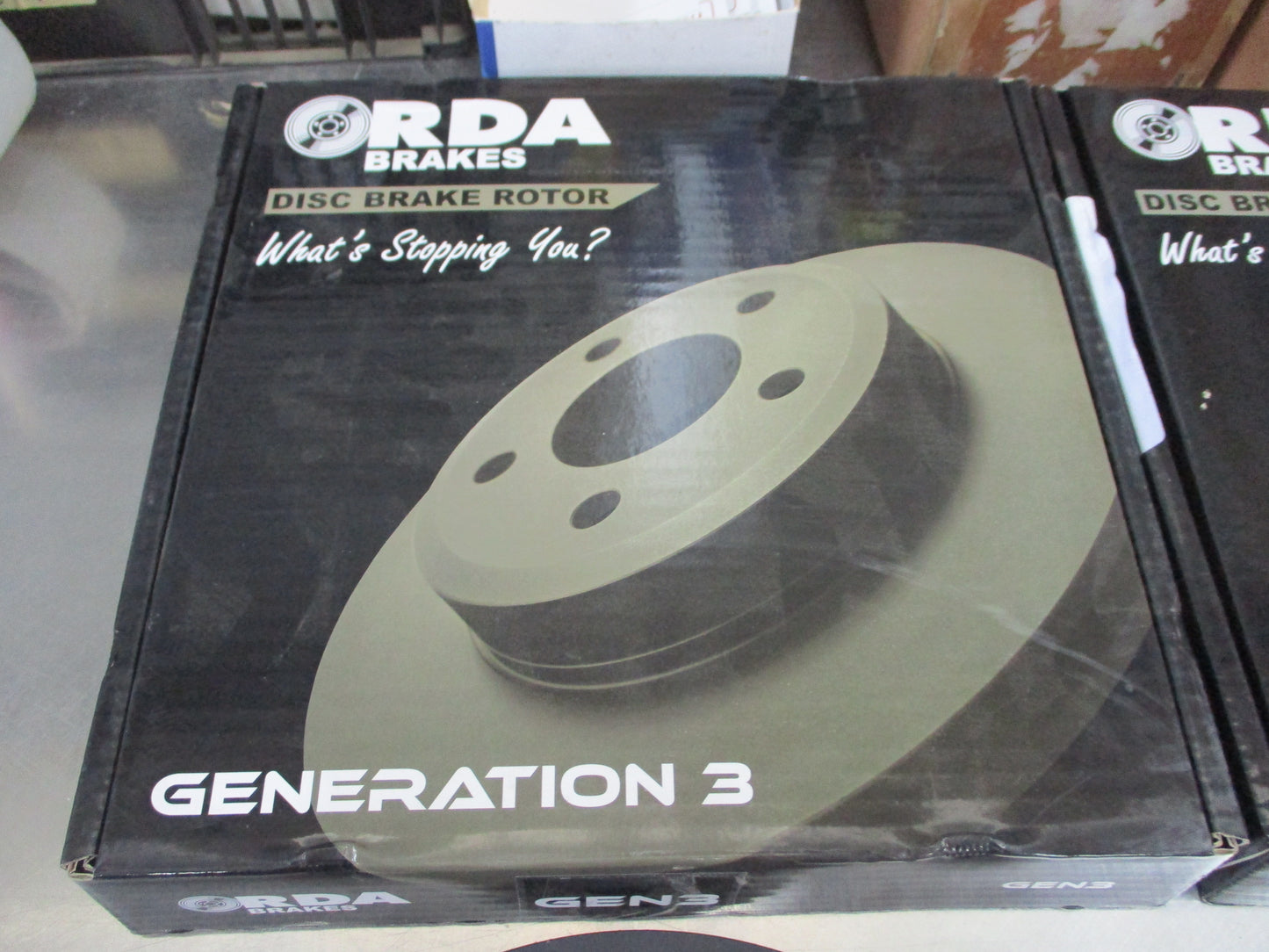 RDA Rear Disc Rotor Set Slotted-Dimpled Suits Ford Fiesta-Focus New Part
