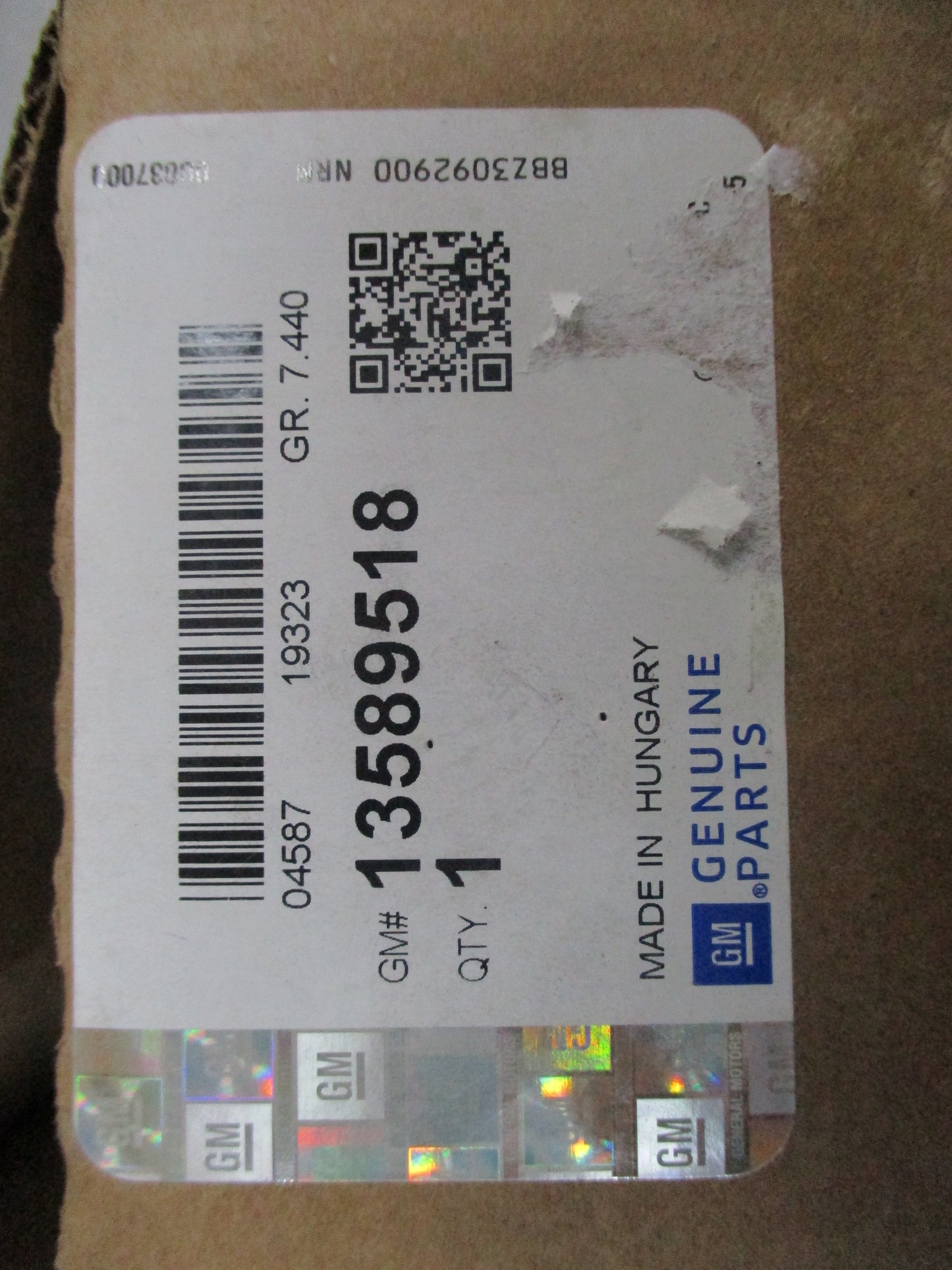 Holden Genuine Suspension Yaw Sensor New