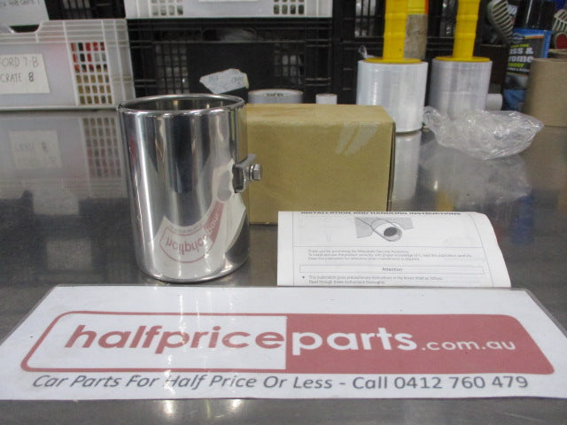 Mitsubishi Outlander / Lancer Genuine Chrome Exhaust Tip Finisher New Part