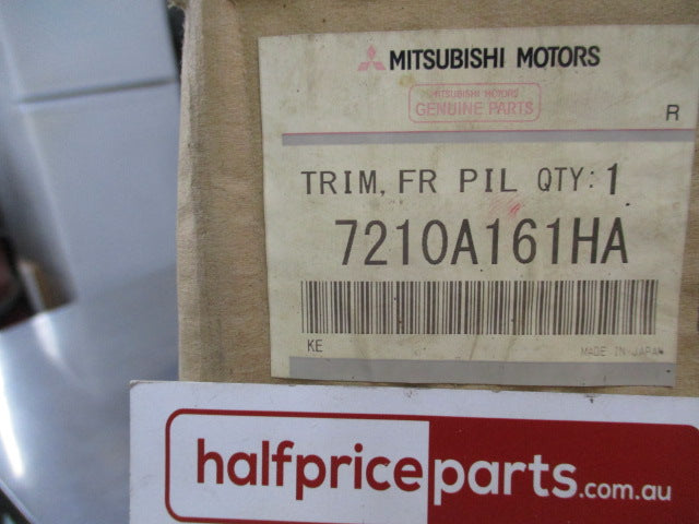Mitsubishi Lancer Genuine Left Hand Front Pillar Trim New Part