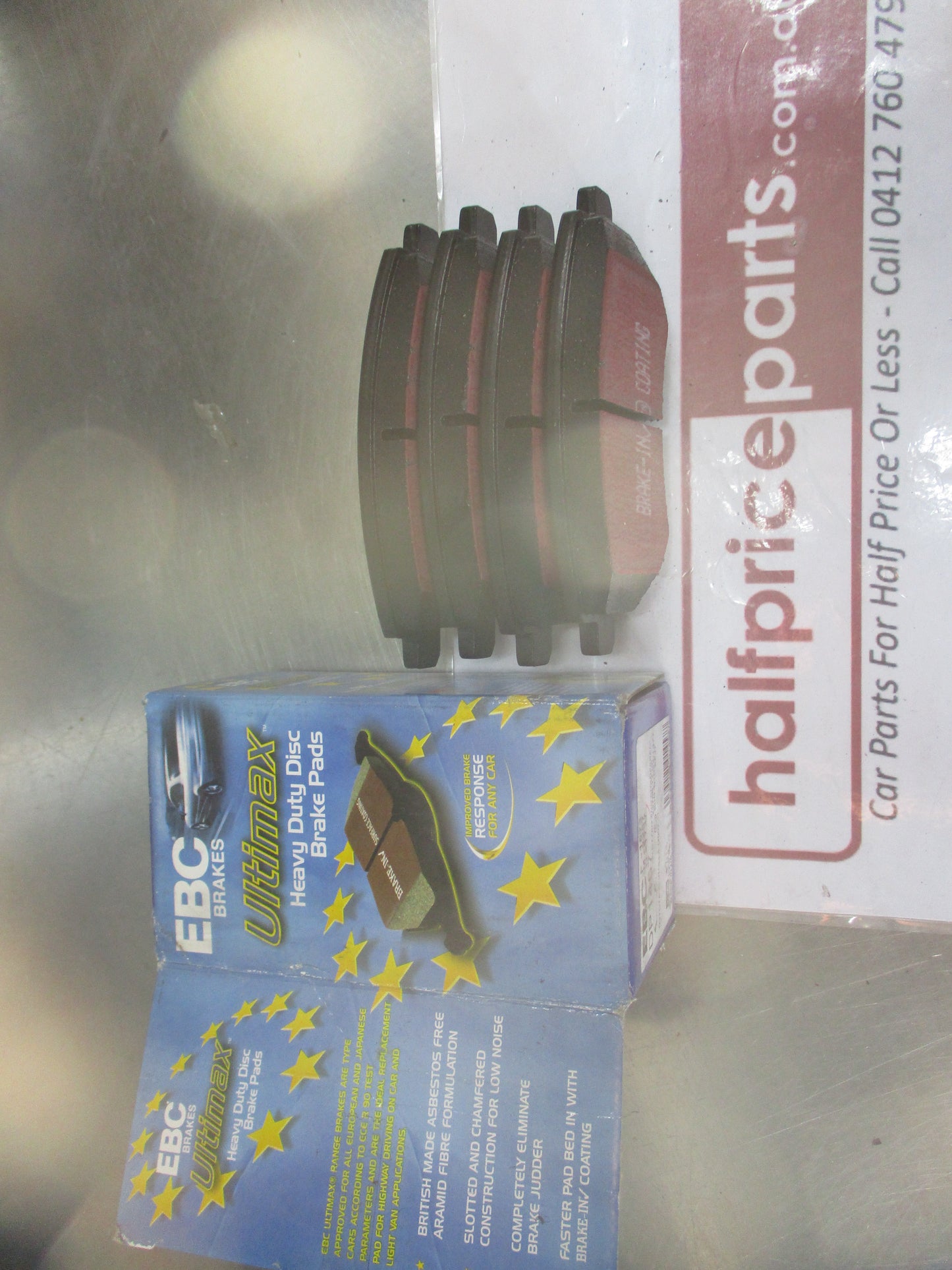 EBC Front Disc Brake Pad Set Suits Toyota Corolla New Part