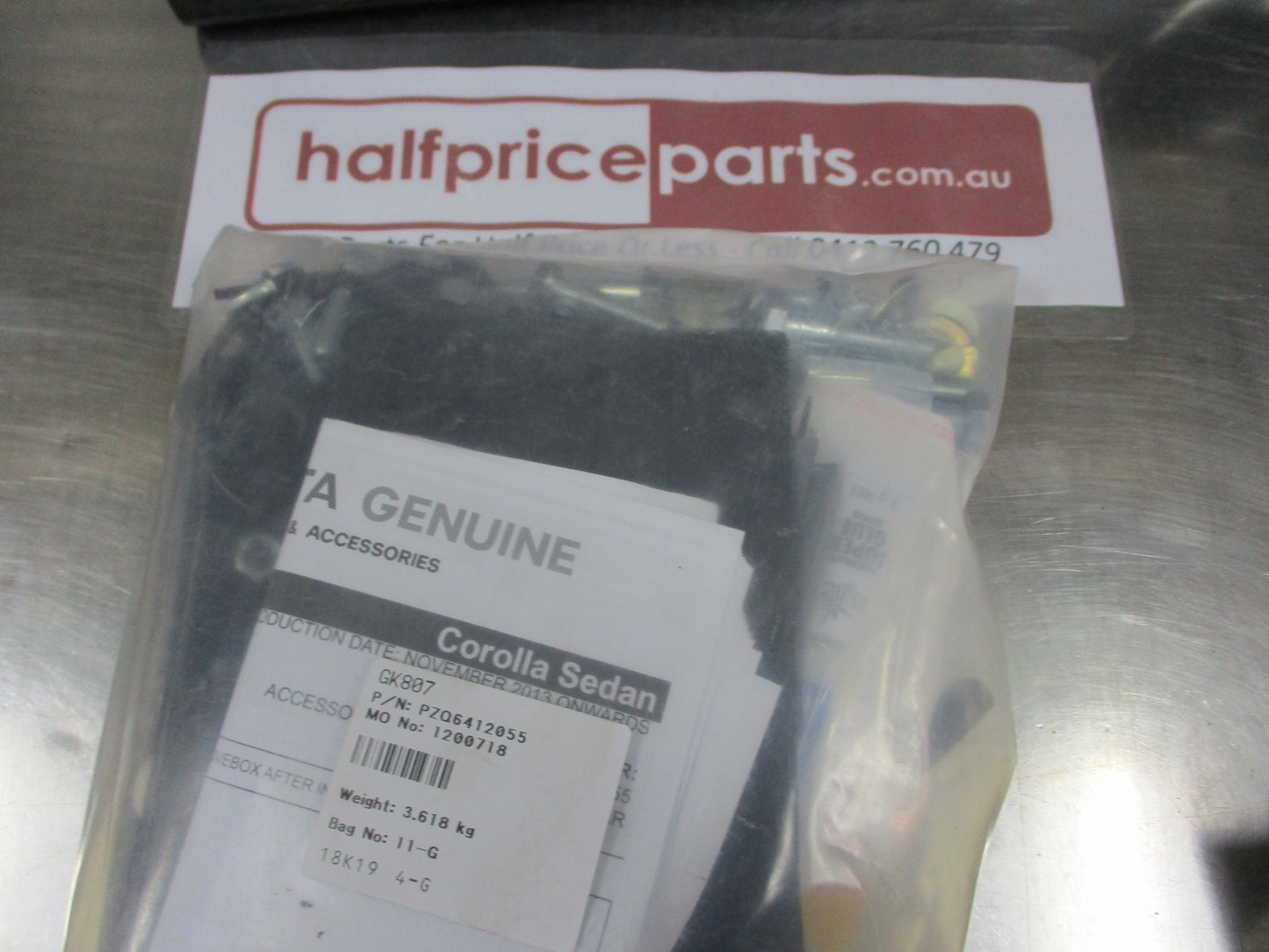 Toyota Corolla Sedan Genuine Tow Bar Kit (Excludes Wiring Kit)New Part