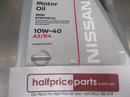 Nissan Genuine Motor Oil Semi Synthetic With Out DPF 10W-40 New Part