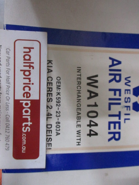Wesfil Engine Air Filter Element Suits Kia Ceres Truck New Part