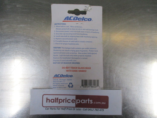 ACDelco Fog Light Bulb H27W/2881 12V-27W - New Part