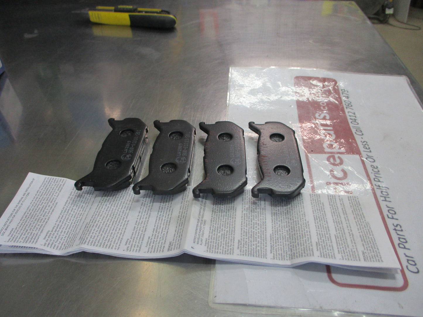 EBC Ultimax Rear Disc Brake Pad Set Suits Ford Probe/Mazda 626/MX-6 New Part