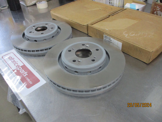 Honda CR-V Genuine Front Disc Brake Rotors (Pair) New Part