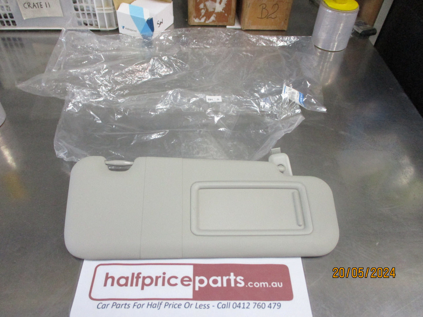 Mazda 3 BM Sedan Genuine Right Hand Drivers Sun Visor New Part