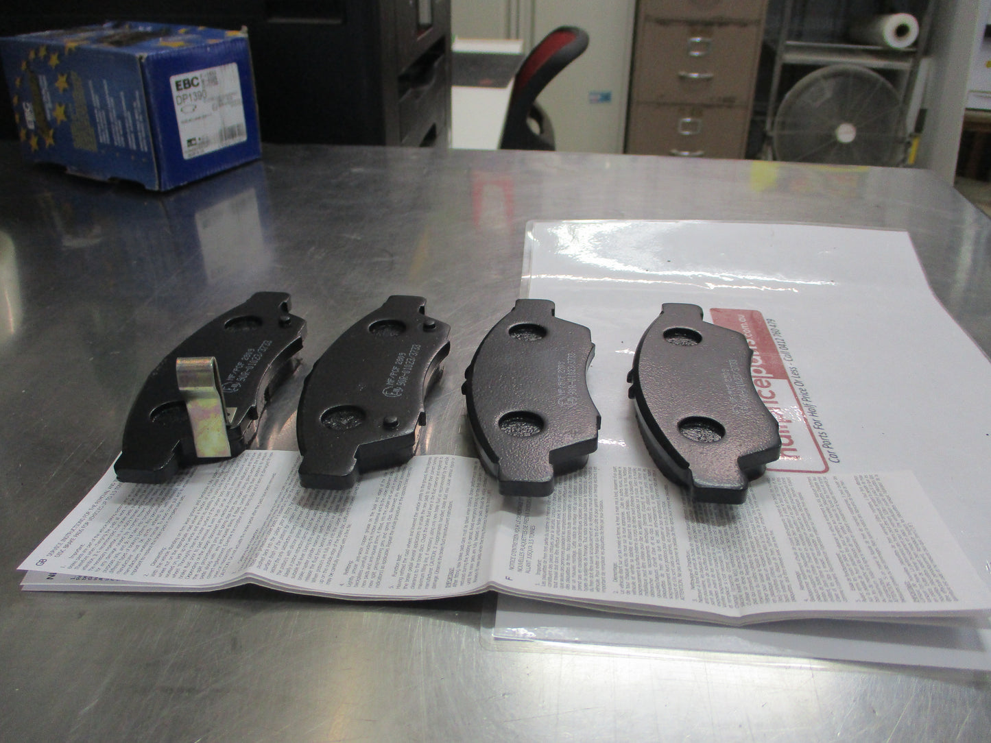EBC Front Disc Brake Pad Set Suits Suzuki Liana New Part
