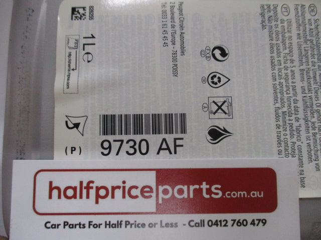 Peugeot/Citroen Genuine Automatic Transmission Fluid Mobil 3309 1 LTR New Part