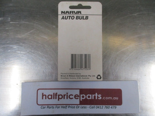 Narva Auto Bulb High Stop Light Bulb 12V-21CP(16W)W2X15D - New Part