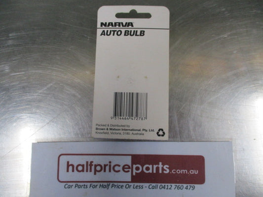Narva Auto Bulb Festoon 2 Pack 12V 21W 15x41mm - New Part
