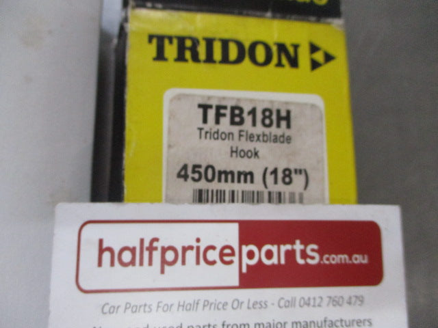 Tridon Flex 18 Inch (Single) Blade Wiper Blade Hook Arm Style Suits Listed Below New Part