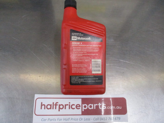 Ford Prefect/Anglia/Zephyr/Consul/Galaxie/XK/XL/Cortina Genuine Transmission Fluid 946ML Mercon ULV New Part