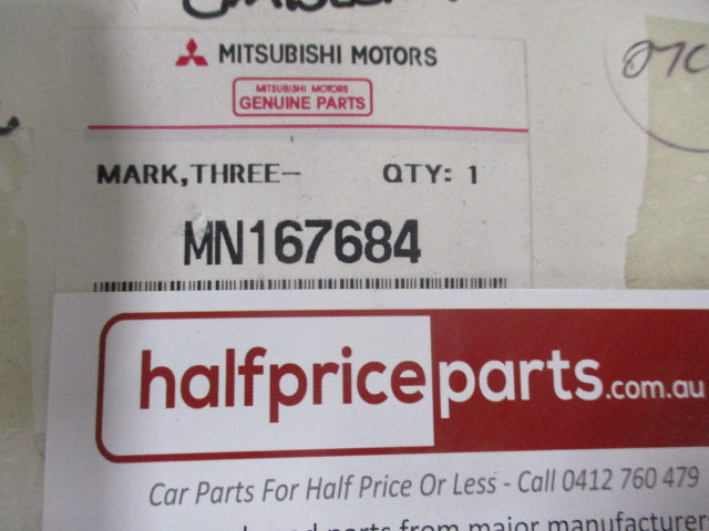Mitsubishi ML/MN Triton/Pajero Sport QE/QF Genuine Front Grille Emblem/Badge New Part