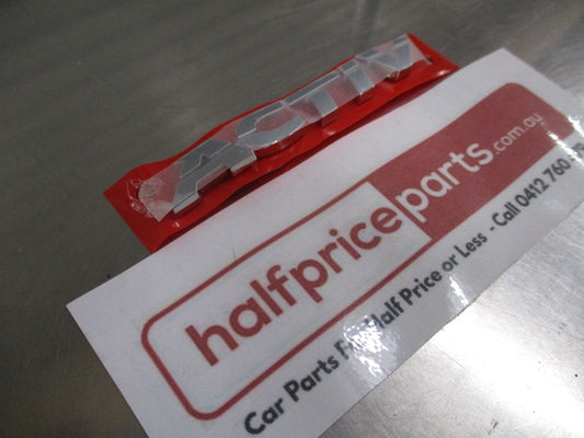 Mitsubishi Triton/Lancer Genuine ACTIV Chrome Emblem New Part