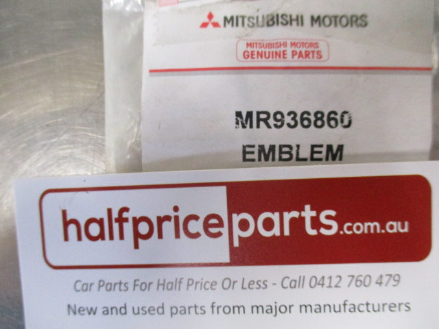 Mitsubishi Triton/Lancer Genuine ACTIV Chrome Emblem New Part
