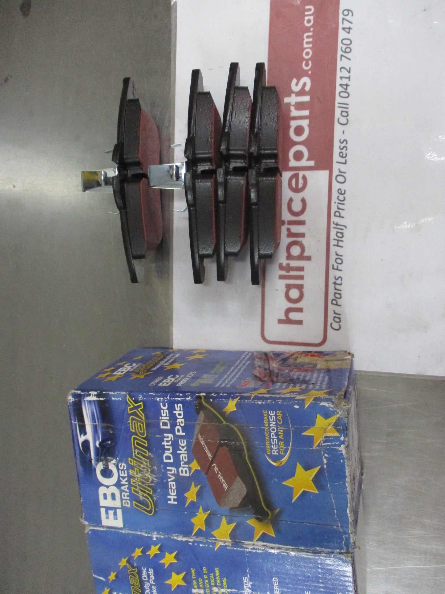 ECB Ultimax Front Brake Pad Set Suits Mercedes Benz Veto/Sprinter/VW LT New Part